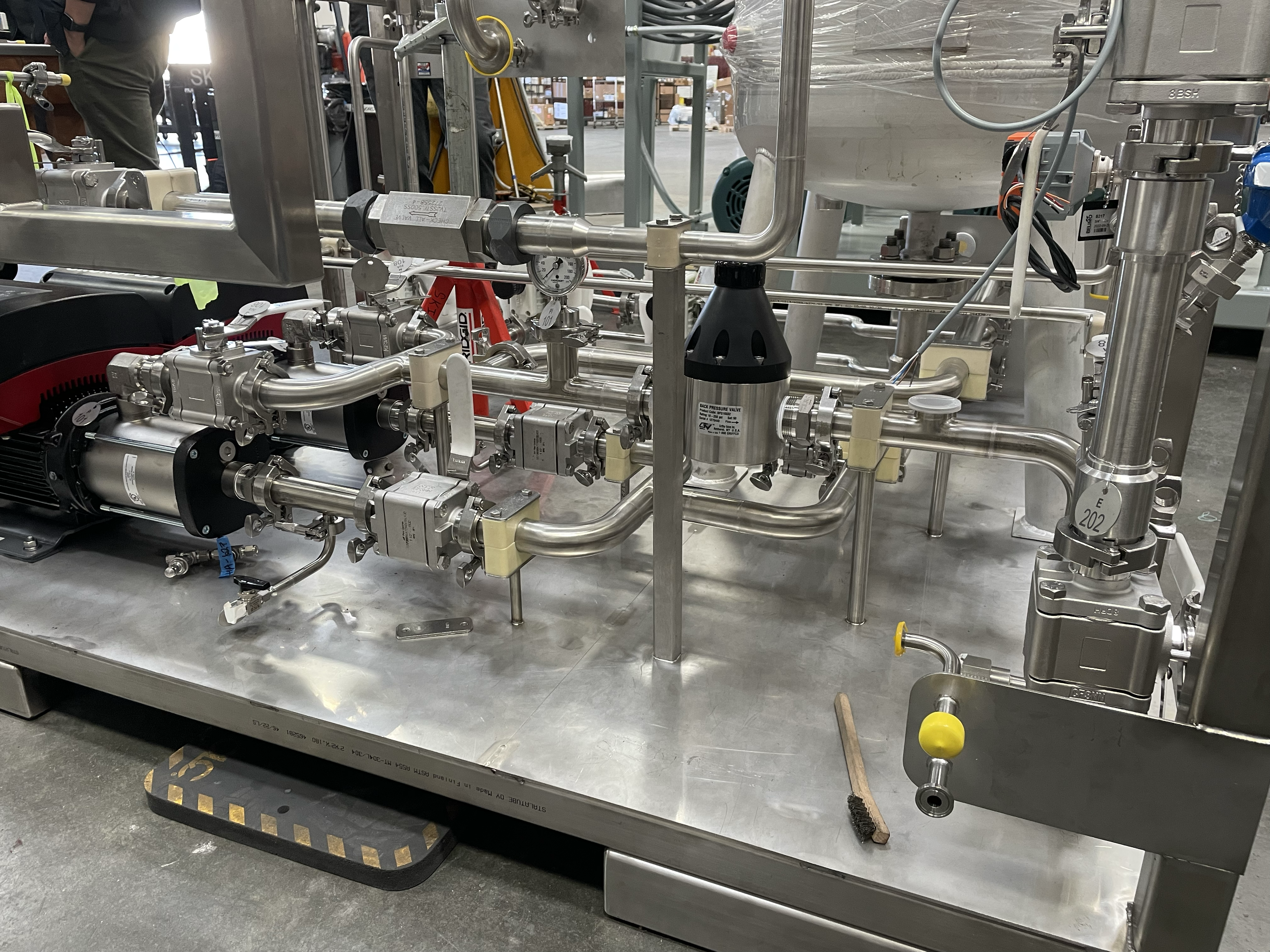 Industrial process piping